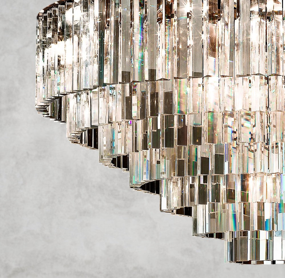 1920s Odeon Round Chandelier 20", 32", 44"